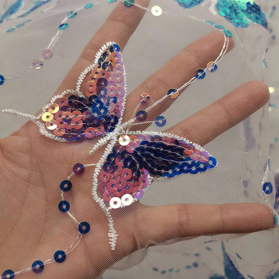 자수용 나일론 얇은 명주 그물 원단